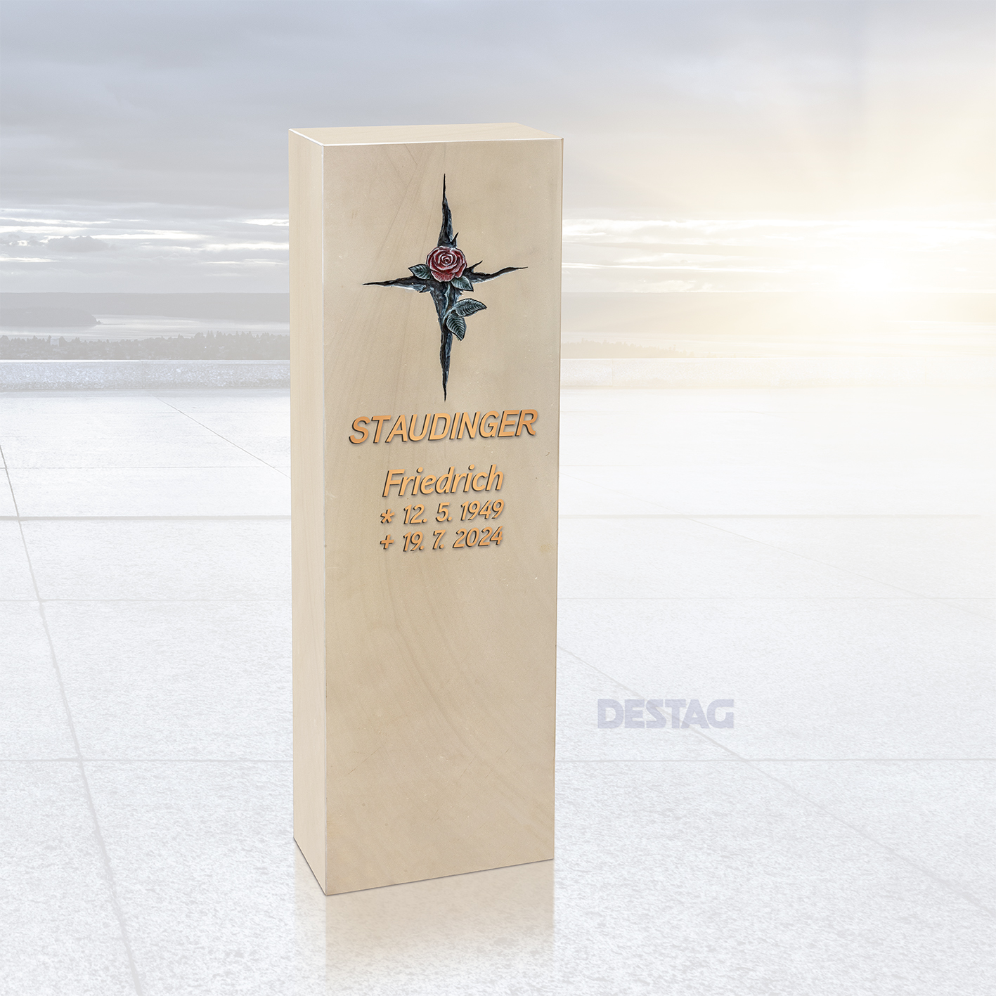 R 13-38 (E) Weißer Sandstein Orn. Nr. 1244