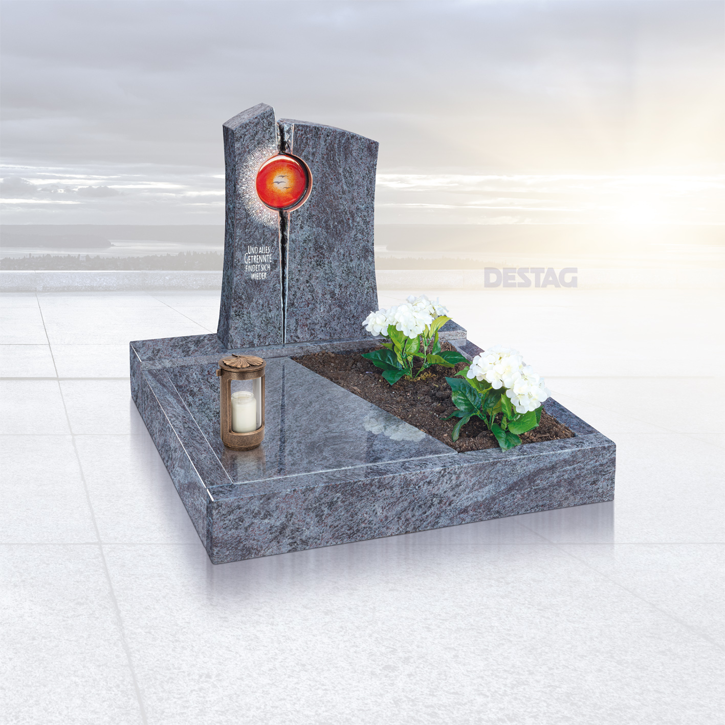 R 19-13 (F) U 19-13 orion mit Or. Nr. 1174 und Glasdekor Nr. T41